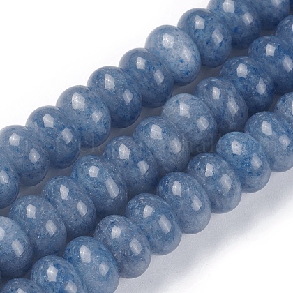 Natural Blue Aventurine Beads Strands US-G-F642-05-1