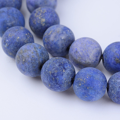 Natural Lapis Lazuli Beads Strands US-G-Q462-6mm-19-1