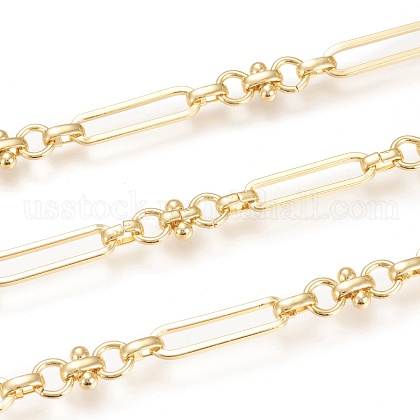 Brass Handmade Link Chains US-CHC-M019-06G-1