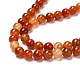 Natural Crackle Agate Bead Strands&nbsp;US-G-K166-10-6mm-01-3