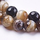 Natural Striped Agate/Banded Agate Beads Strands US-G-P364-04-8mm-3