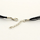 Multi-strand Necklace Cord for Jewelry Making US-NJEW-R218-13-4