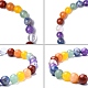Mixed Gemstone Stretch Bracelets US-BJEW-Q667-04-3