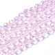Electroplate Glass Beads Strands US-EGLA-A034-T6mm-B12-1