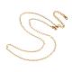 304 Stainless Steel Necklaces US-NJEW-E080-09G-1