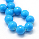 Baking Painted Glass Round Bead Strands US-DGLA-Q020-6mm-31-2