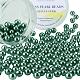 Pearlized Glass Pearl Round Beads US-HY-PH0001-8mm-118-1