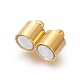 Brass Magnetic Clasps with Loops US-MC027-M-2