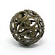 Mixed Iron Filigree Hollow Round Beads US-IFIN-X0008-AB-NF-3