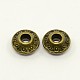 Mixed Antique Tibetan Style Alloy Bicone Spacer Beads US-TIBE-X0007-FF-2