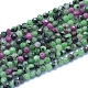 Natural Ruby in Zoisite Beads Strands US-G-I279-E02-02-1