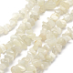 Natural White Moonstone Beads Strands US-G-P332-01-1