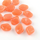 Rhombus Imitation Gemstone Acrylic Beads US-X-OACR-R041-M-2