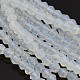 Faceted Bicone Opal Beads Strands US-EGLA-P017-01-1