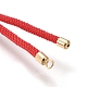 Nylon Twisted Cord Bracelet Making US-MAK-M025-113-2