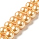 Glass Pearl Beads Strands US-HYC005-4