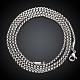 316L Stainless Steel Box Chain Necklaces for Men US-NJEW-BB08005-24-2
