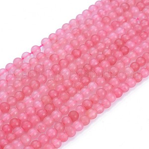 Natural Rose Quartz Beads Strands US-G-F591-04-6mm