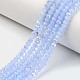 Electroplate Glass Beads Strands US-EGLA-A034-J2mm-L03-1