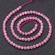 Natural Rose Quartz Beads Strands US-GSR4mmC034-4