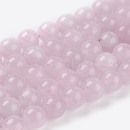 Natural Rose Quartz Beads Strands US-G-C076-10mm-3-1