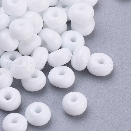 Baking Paint 6/0 Glass Seed Beads&nbsp;US-SEED-Q025-4mm-M02-2