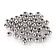 304 Stainless Steel Hollow Round Seamed Beads US-STAS-R032-8mm-1