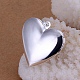 Brass Hollow Heart Diffuser Locket Pendants US-KK-BB11640-6