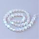 Synthetic Moonstone Beads Strands US-G-R375-10mm-A13-2