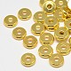Brass Spacer Beads US-KK-E357-10mm-G-2