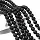 Natural Lava Rock Round Bead Strands US-G-M169-10mm-03-4