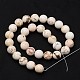 Natural Magnesite Beads Strands&nbsp;US-TURQ-P027-23-8mm-2