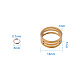 Iron Split Rings Sets US-IFIN-PH0001-6mm-12P-2